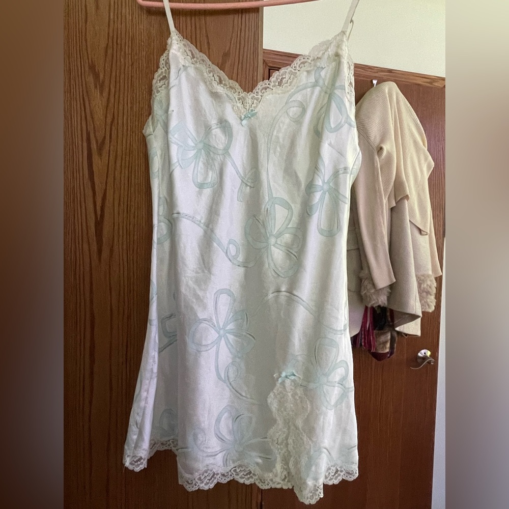 Victoria’s Secret “I do” bridal cami slip dress